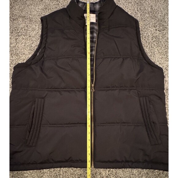 Weatherproof Vintage Men's 2XL Puffer Vest Flannel Lined Quilted Warm Outdoor - Picture 6 of 6